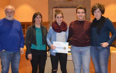 Garazi Urdangarinek eraman du Azstigazte lehiaketako saria