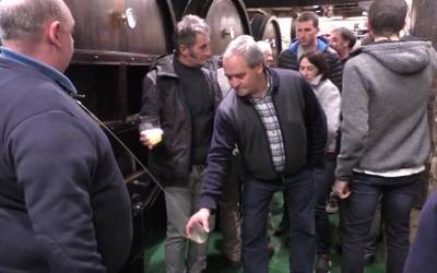 150 000 bat litro sagardo ekoitzi dituzte Urbitarte Sagardotegian