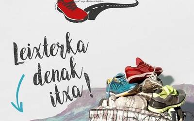 Lasterbidean lasterketa aurkeztu dute