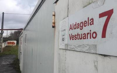 Otsailean egingo dituzte San Martin futbol zelaiko obrak