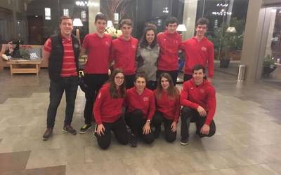 Etxeberria anaiak Espainiako Pista Kopan