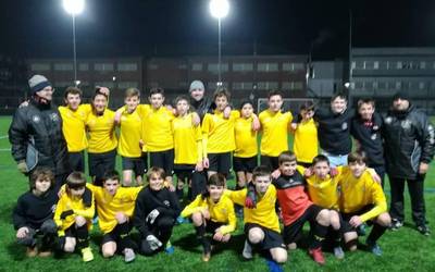 Orioko Infantil Txiki mailako futbol taldeak 2-1 emaitzarekin irabazi du partida asteburuan