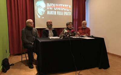 Martin Villa epaitzeko ekimen bateratua estatu osoan