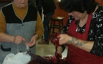 Txerriari gorazarre La Encinan