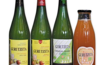 Txotxetik edo botilan, Gurutzeta  sagardotegian produktu berriak aukeran
