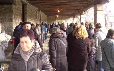 San Blas egunean asko izan ziren usadio zaharrei eutsi zietenak
