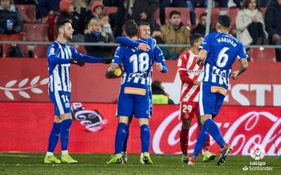 Alavesek goian jarraitzeko puntu bat lortu du Gironan