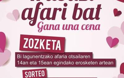 San Valentineko kanpaina jarri du abian Gertuk