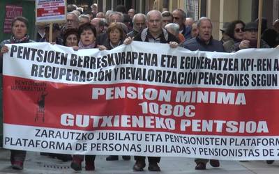 Pentsio duinen aldeko elkarretaratzean ere kantuan, Santa Ageda bezperan