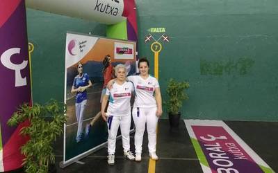 Reyes Azkoitia eta Jasone Larrañaga Emakume Master Cupetik kanpo gelditu dira