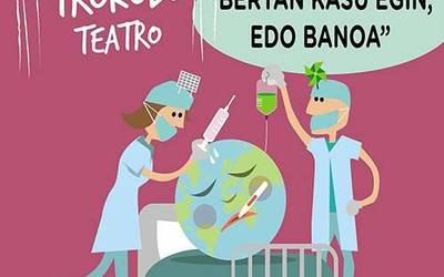 'Bertan kasu egin, edo banoa’ antzezlana izango da otsailaren 22an, Orioko Kultur Etxean