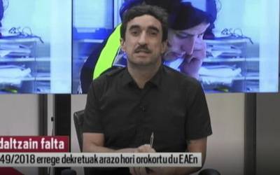 Udaltzain falta Arrasaten, eta EAEn