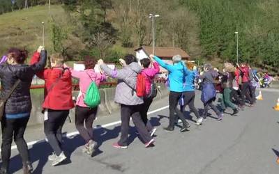 Martxoaren 8ko greba "berotzen joateko", Elorregira martxa