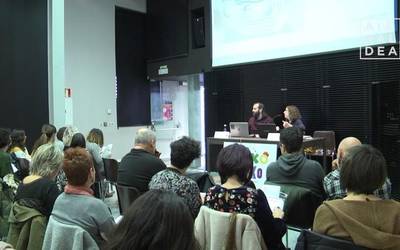 Espazio hezitzaileak izan zituzten hizpide Kokorikoren Hezkuntza Jardunaldietan