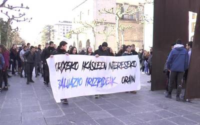 Baterajotze nazionala Orixe-ko ikasleen intereseko ebaluazio irizpideen alde