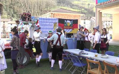 Eguraldi ezin hobe batekin ospatu dituzte iñauteriak Lizartzan