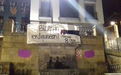 Mobilizazio handia izango da biharko Greba Feministaren bueltan