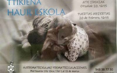 Ate ireki jardunaldiak eskualdeko haur eskoletan