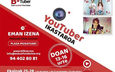 B-Tuber izateko ikastaroak