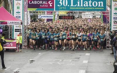 72 azkoitiarrek parte hartu dute 30. Lilatoian