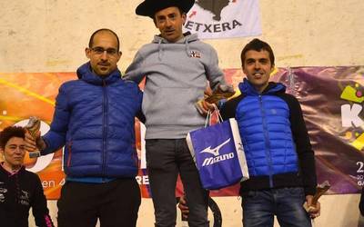 Imanol Larrañaga nagusi Arriarango proban