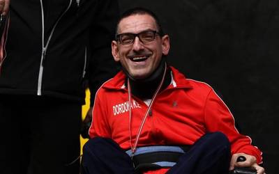 Aritz Bikuña bergararra garaile izan da bere kategorian eta baita taldekakoan ere, slalom proban