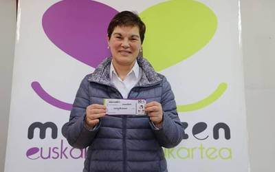 Lourdes Narbaiza, otsaileko Zakelmariren irabazlea