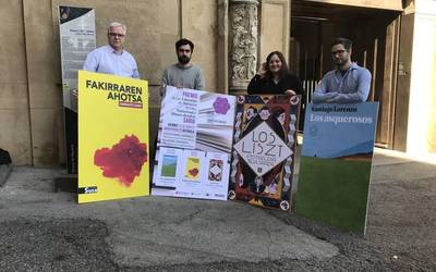 Harkaitz Canoren "Fakirraren Ahotsa"-k irabazi du Nafarroako liburu saltzaileen 2019ko saria