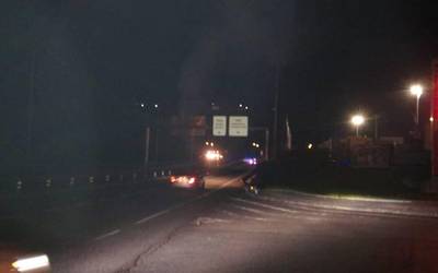 Abadiñon BI722 errepidea itxita dago sute baten ondorioz