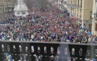 Martxoaren 8ko Iruñerriko mobilizazioak