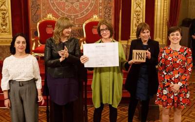 Alaiz Kolektiboari eman dio gobernuak 2019ko Berdinna saria