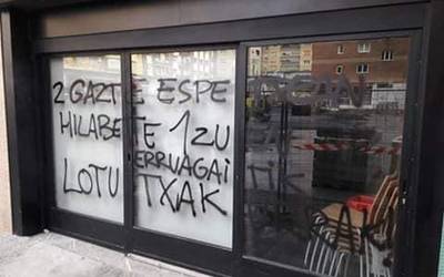 Laudioko Batzokia erasotu dutela salatu du EAJk