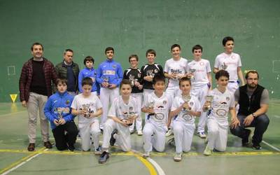 Unai Moreno, Aiert Losada eta Mikel Caramanzana txapeldun