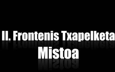 Frontenis txapelketaren promoa