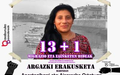 Gure senitartekoak zaintzen dituzten emakumeak 13+1 erakusketan