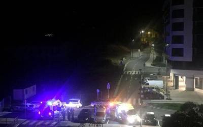 Gazte bat larri zauritu da bizikletatik erorita Iñaki Azpiazu kalean