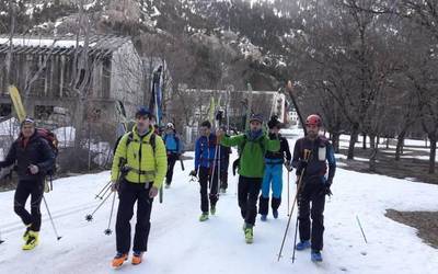Panticosa inguruan eskiaz gozatu du hainbat azkoitiarrek