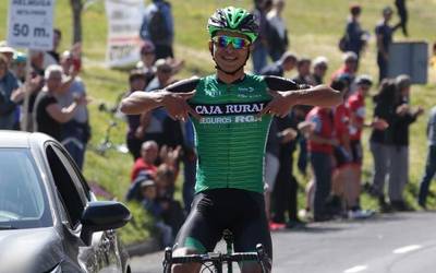 Juan Fernando Callek bakarrik igo du Gorlako mendatea