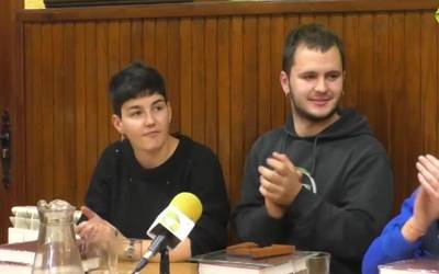 Danel Olano eta Eli Pagola Argi Berritik Osinaldera