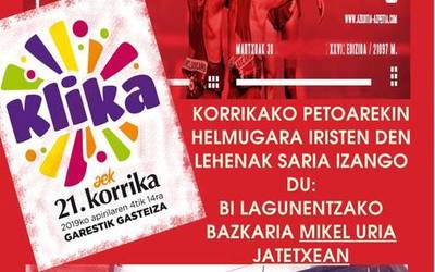 Korrika, Azkoitia-Azpeitia maratoi erdian