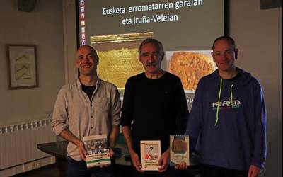 BIDEOA: ‘Iruña-Veleia. Erromatar hiria Araban’ Juan Martin Elexpururen hitzaldia