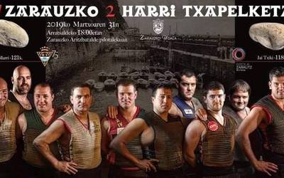 Bi Harri txapelketa jokatuko da igandean, Zarautzen