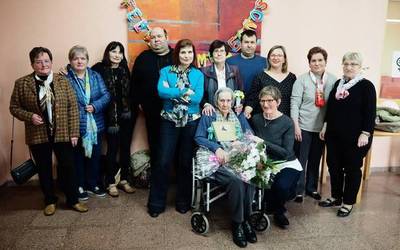 Erratzuko Anunciacion Duhaldek 100 urte bete ditu