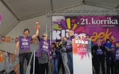 Klika Korrika, klika euskarari