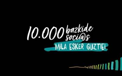 10.000 bazkidek egin dute Goienerren alde: horietatik 1.136 dira Nafarroan