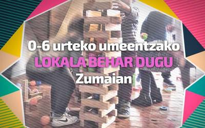 0-6 haurrentzako lokala orain!