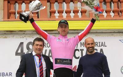 Oier Ibarguren bitan igo da podiumera Memorial Valenciaga proban