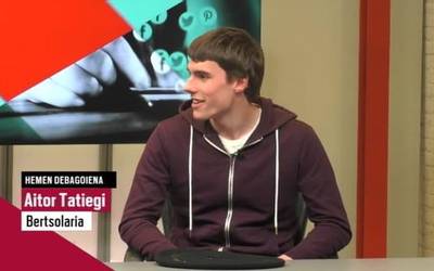 Gipuzkoako eskolarteko txapelarekin etorri da Aitor Tatiegi Lasturretik