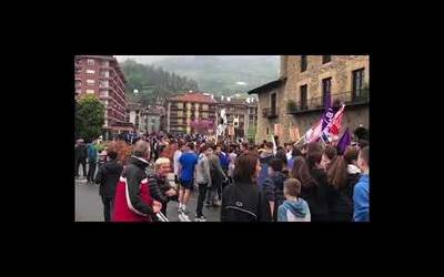 21. Korrika jendetsua bideo irudietan