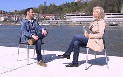 Bideoa: Xabier Etxeberria elkarrizketatu dute 'Arte[faktua]' saioan